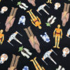 tela patchwork estampado Star wars galaxy heroes