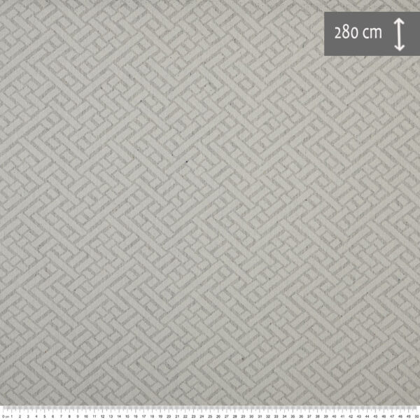 gray geometric jacquard upholstery fabric