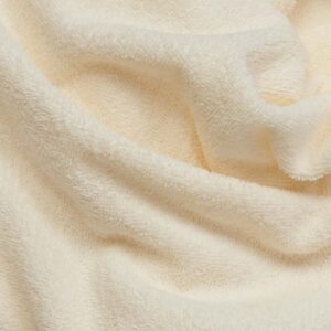 tela de toalla rizo algodón crudo